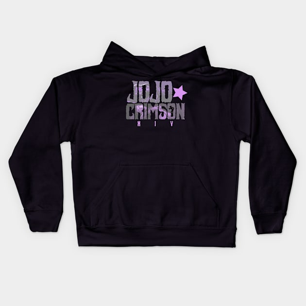 JOJOCRIMSONXIV Kids Hoodie by Team_AGP2015